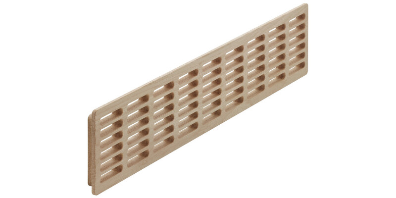 Vent Grille 550x80mm Laminated Oak