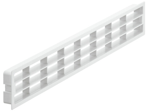 Vent Grille RM 400x72mm Pl White