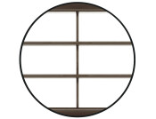 Vent Grille RM 458x65mm Pl Brown