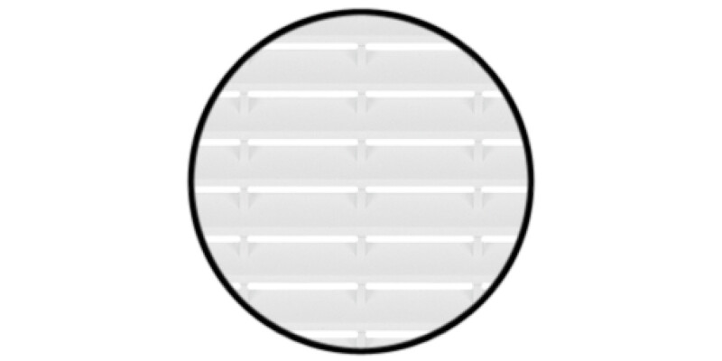 Vent Grille RM D123mm Pl White