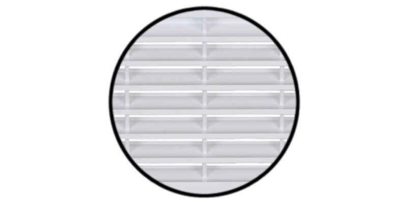 Vent Grille RM 299x120mm Pl White