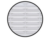 Vent Grille RM 299x120mm Pl White