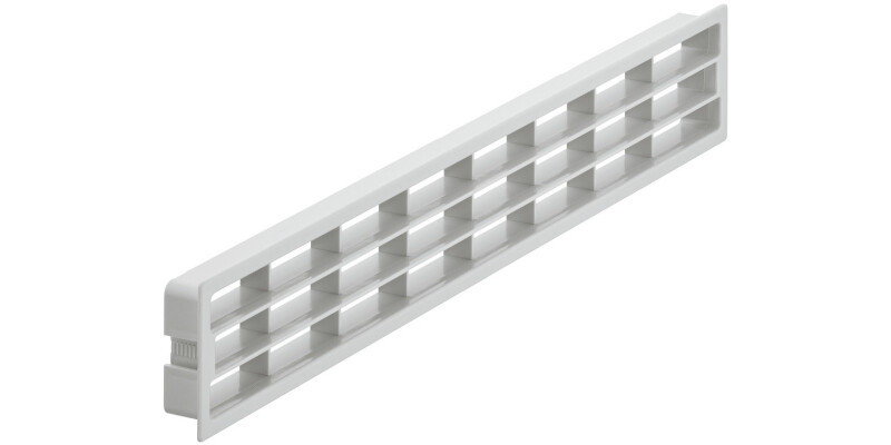 Vent Grille RM 458x65mm Pl Grey