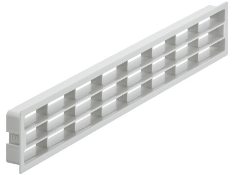 Vent Grille RM 458x65mm Pl Grey