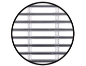 Vent Grille PM 57x57mm Pl Chrome