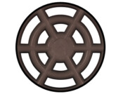 Vent Trim RM D48mm Pl Brown