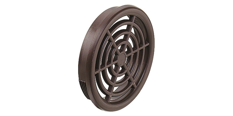 Ventilation Trim, for Recess Mounting, &Oslash; 48 mm, Plastic
