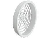 Vent Trim RM D65mm Pl White