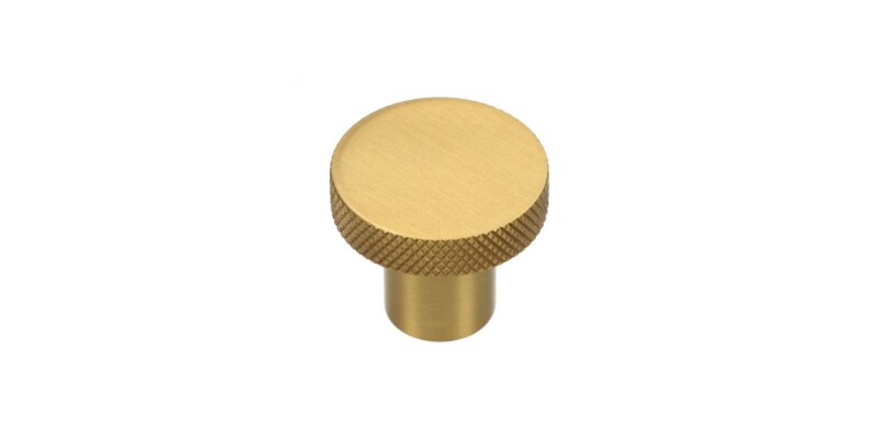 Alexander and Wilks Hanover Knurled Circular Cupboard Knob