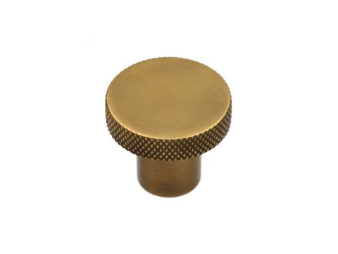 Alexander and Wilks Hanover Knurled Circular Cupboard Knob