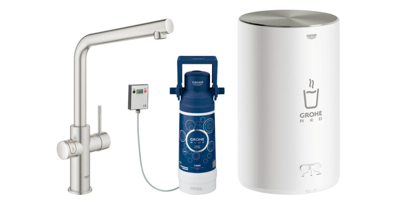 Grohe Red 2.0 Duo L-Tap+Med Boiler BSS