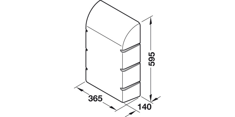 Ironfix Wall Mnt Iron Board Aluminium