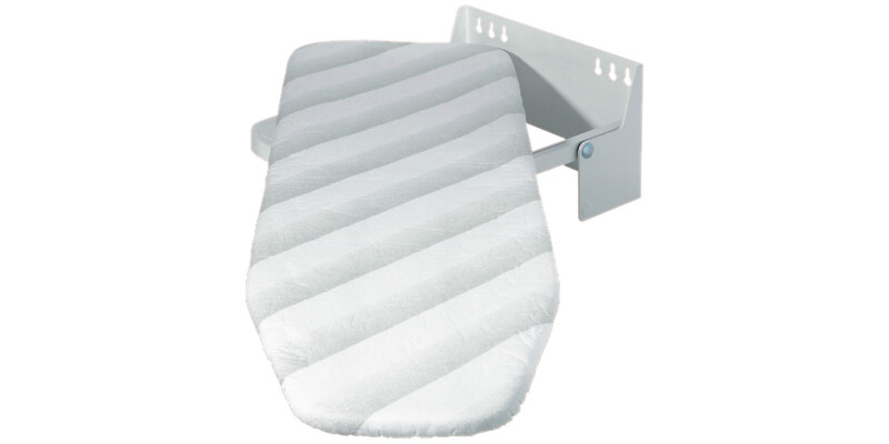 Ironfix Wall Mnt Iron Board Grey Striped