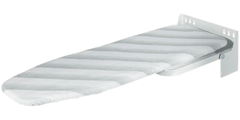 Ironfix Wall Mnt Iron Board Grey Striped