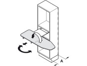 Ironfix Lateral Ironing Board Aluminium