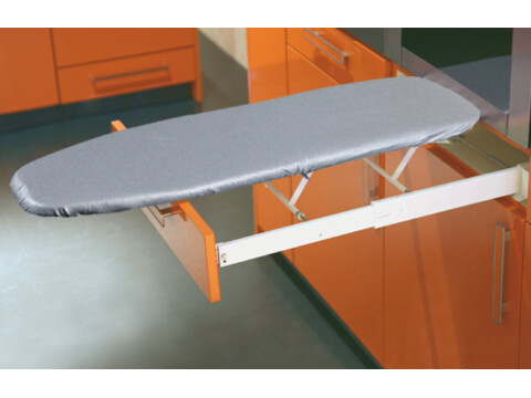 Ironfix Ironing Board/Cover Grey Stripe