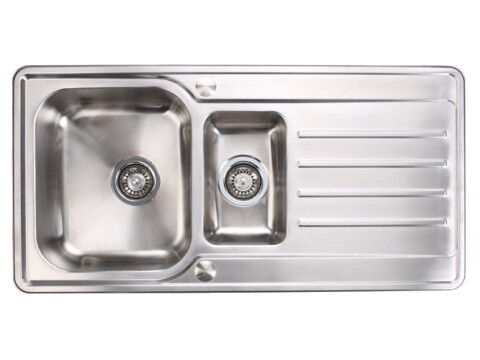 Abbey SS 1000mm 1.5B Sink Rev