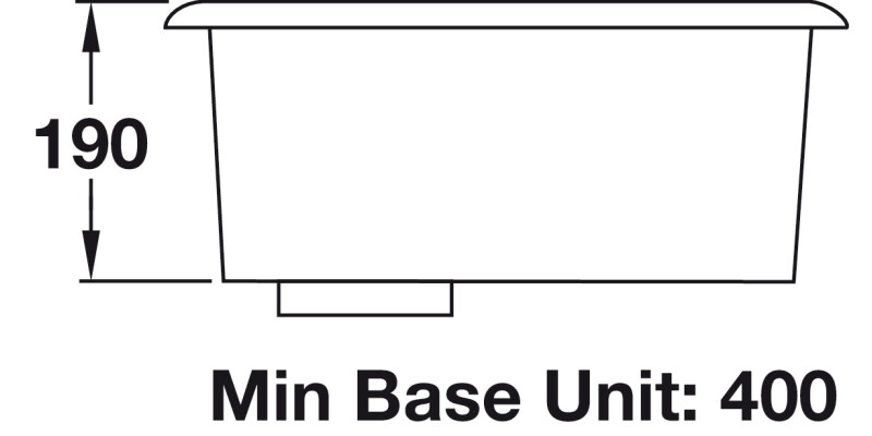 RM UB35/ Atlan.Classic 378mm 1.0B Sink