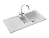 RM CRT10202WH/ Rustic Ceramic 1.5B Sink