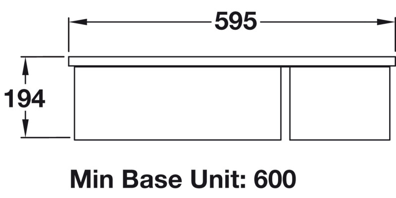 RM CRUB3314WH/ Rustique Ceram 1.5B Sink