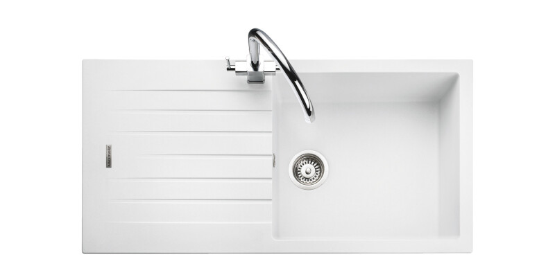 RM AND1051CW/ Andesite Ign 1.0B Sink Wht