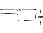 RM AND1051AS/ Andesite Ign 1.0B Sink Ash
