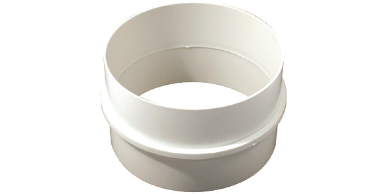 Connector, Flame Retardant PVC, White, Manrose