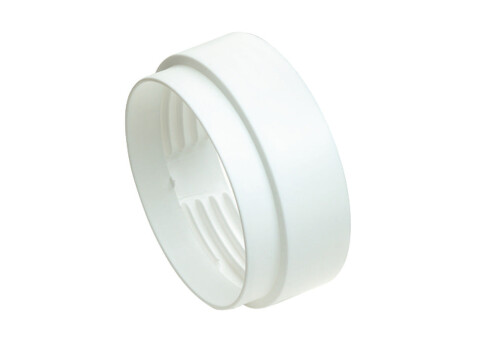 Threaded Hose Connector, Female, PVC, White, Manrose