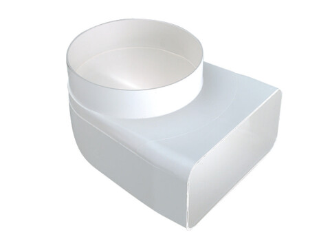 Sys4 90D Elbow Connector White