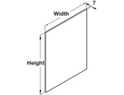 Stainless Steel S/B 900x750x7mm