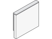 AluSplash Edge Profile 800mm AA Anthracite