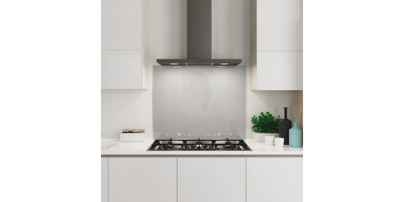 AluSplash S/B 800x900mm SSilver/BSteel