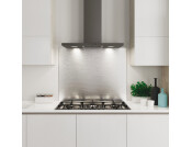 AluSplash S/B 800x900mm SSilver/BSteel