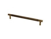 Alexander and Wilks Brunel Knurled T-Bar Cupboard Pull Handle
