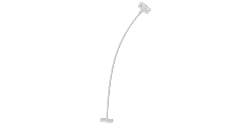 Flexible Flap Stay 200mm UH Pl White