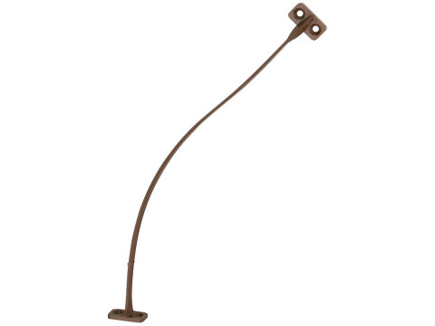 Flexible Flap Stay 200mm UH Pl Brown