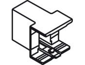 NovaPro Scala Divider Rail Clip Slv