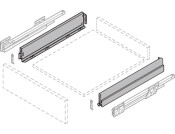NovaPro Scala Drarwer Sides 90/400mm Slv