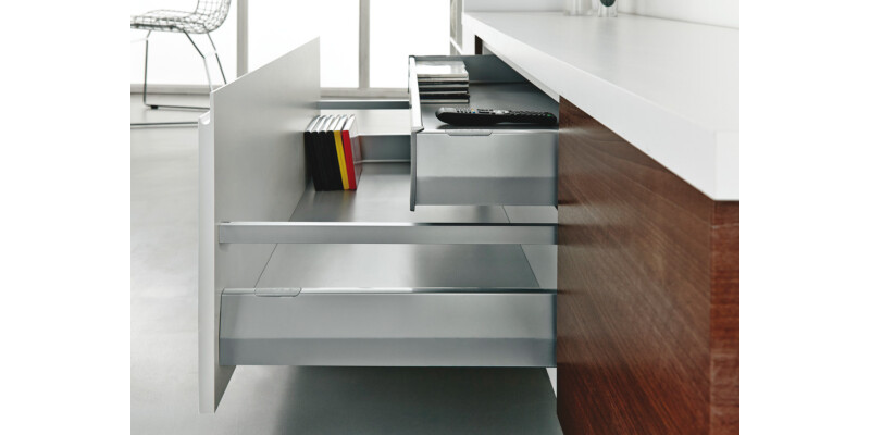 MX Rectangular Rail Set 450mm Ant