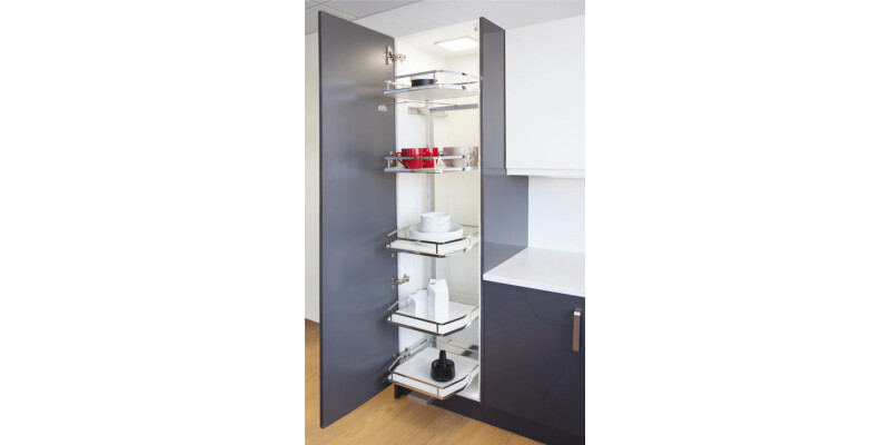 Swing Out Larder Unit, Complete Set, Full Extension