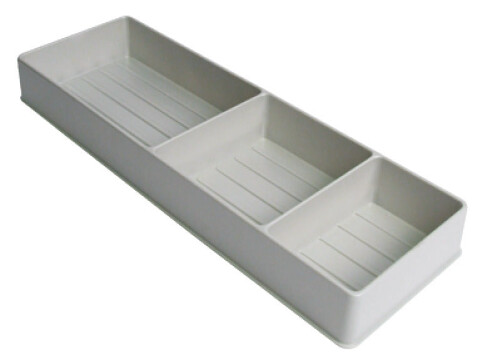 Detergent Holder 150x450x50mm Pl Grey