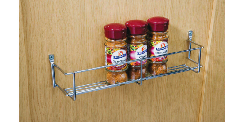 Spice/Pack Rack 1-Tier Linear 300x55mm