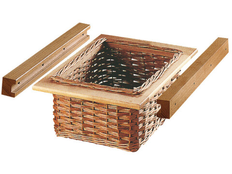 Wicker Basket/Run Set 500mm Beech