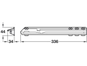 Basket Runners for 18mm Board White