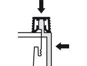 Cuisio Cutlery End Piece 473mm Gph