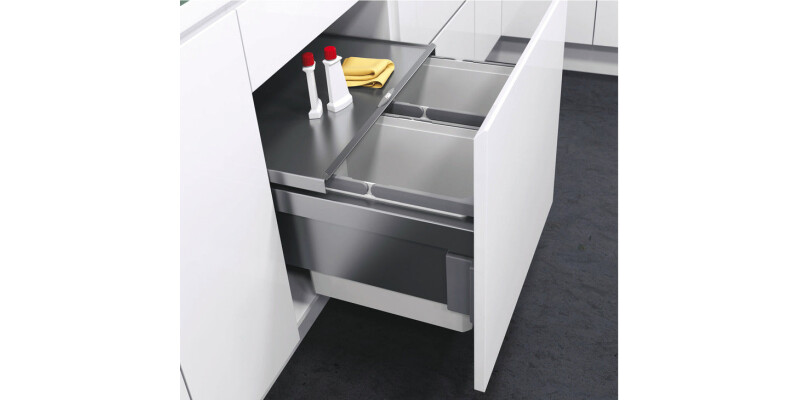 Pull Out Waste Bin, For Cabinet Width 500 mm, Vauth-Sagel VS ENVI Space Pro