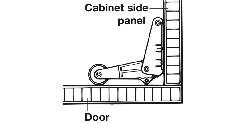 Hailo Foot Operated Dr Opener Hinged Drs