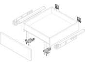 Dynapro Front/Rear Fix Clips 2D Adj Gry