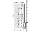 NovaPro Scala Drawer Set 40kg 186/450mm Stn