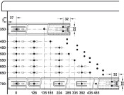 3832-EC BB Drawer Runner Full 45kg 600mm BZP